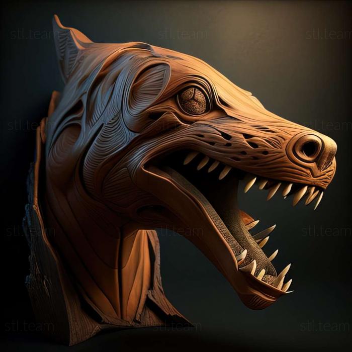 3D model Cerberodon (STL)